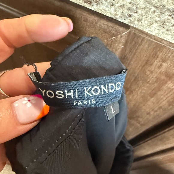 Yoshi Kondo Black Patterned Maxi Skirt - Picture 4 of 9